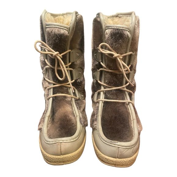 Quoddy Double Deerskin Moccasins ManMade Size 8 Made in the USA - Picture 2 of 8